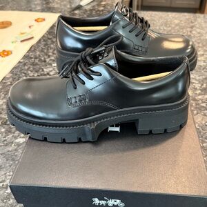 Black Leather Men's Shoes